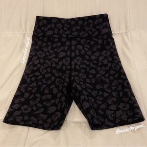 WHITE FOX - SDX WFA - Spandex Animal Print Shorts - Black - Women’s S
